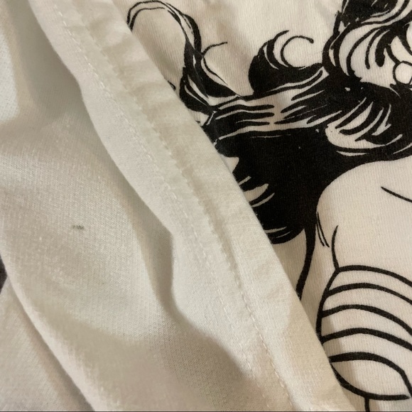 Mad Engine Wonder Woman Hoodie Sweatshirt with Built-in Turtleneck Collar - Picture 15 of 15